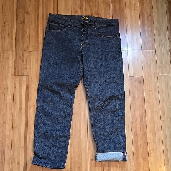 BraveStar Strongman 14oz 'Bayou Blue' Vidalia Mills USA Selvage Denim Jean